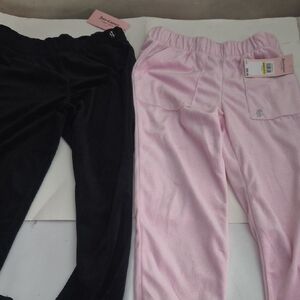 Juicy Couture Black Velour Pants